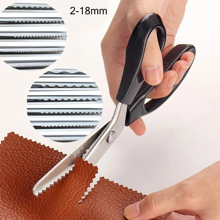 Tailor Pinking Shears – Zig Zag Sewing Scissors for Fabric & DIY Crafting - Thread Haven