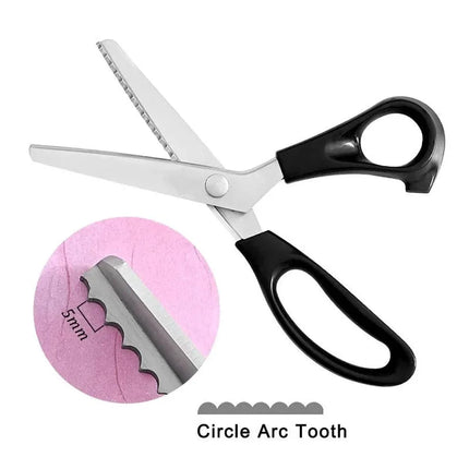 Tailor Pinking Shears – Zig Zag Sewing Scissors for Fabric & DIY Crafting - Thread Haven